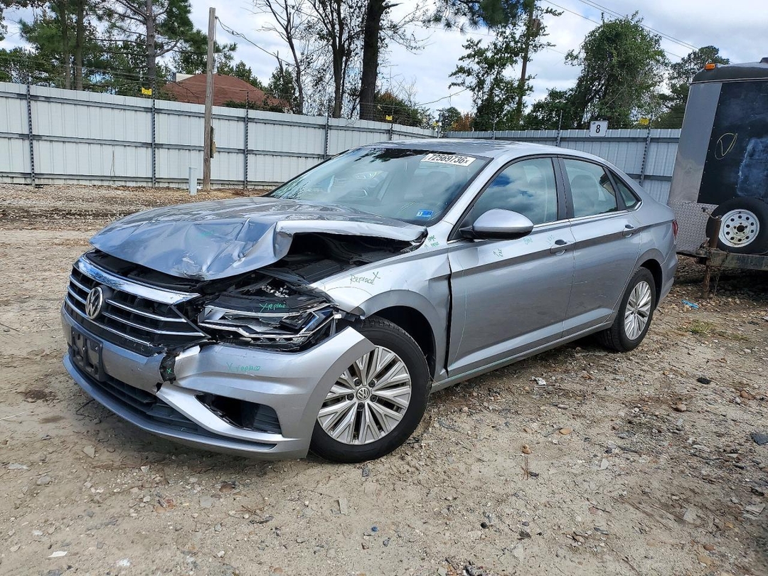 Vue de 2019 VOLKSWAGEN JETTA S, angle 1