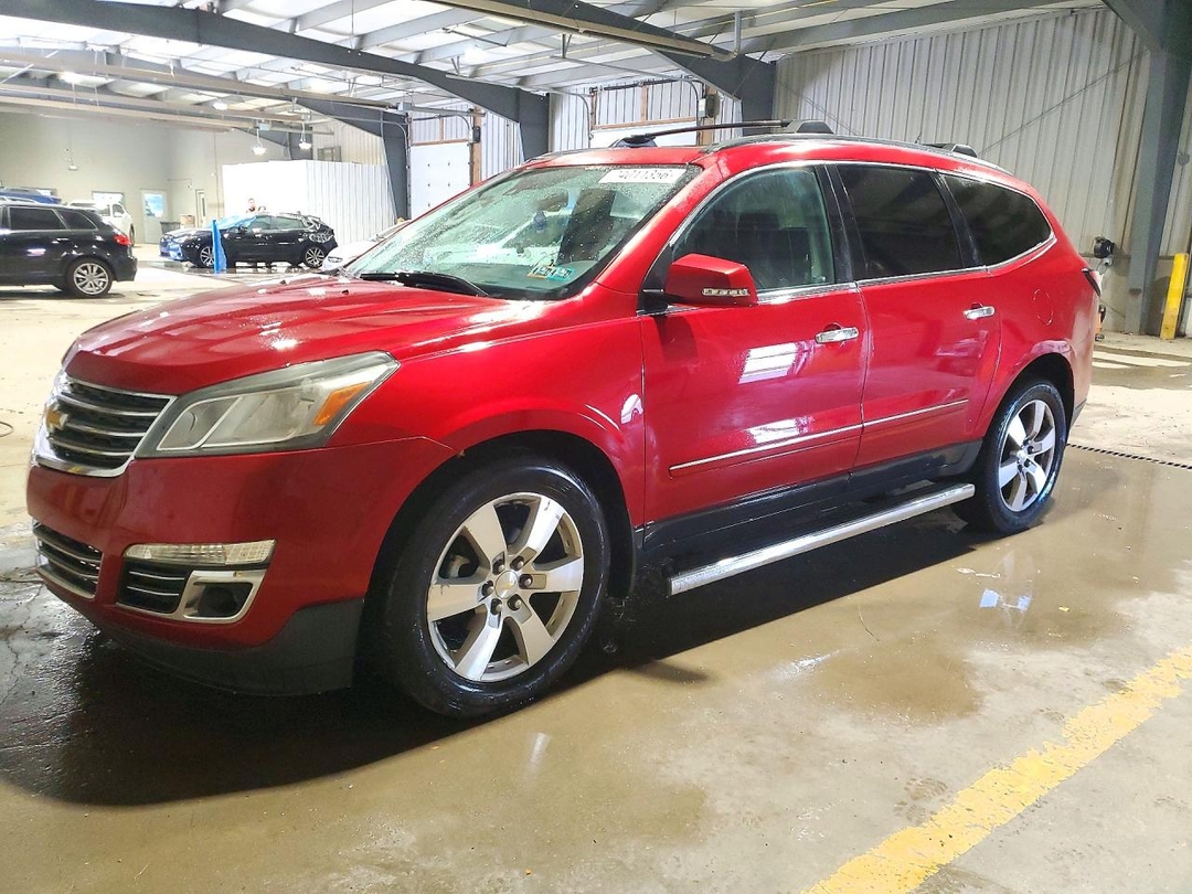 منظر 2014 CHEVROLET TRAVERSE LTZ، زاوية 1
