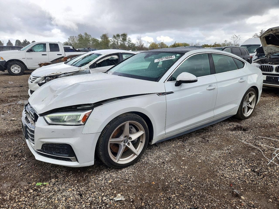 Vedere 2018 AUDI A5 PREMIUM PLUS S-LINE, unghi 1