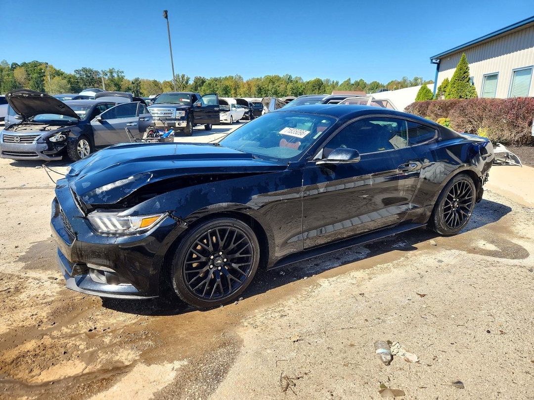 Вид 2015 FORD MUSTANG, угол 1