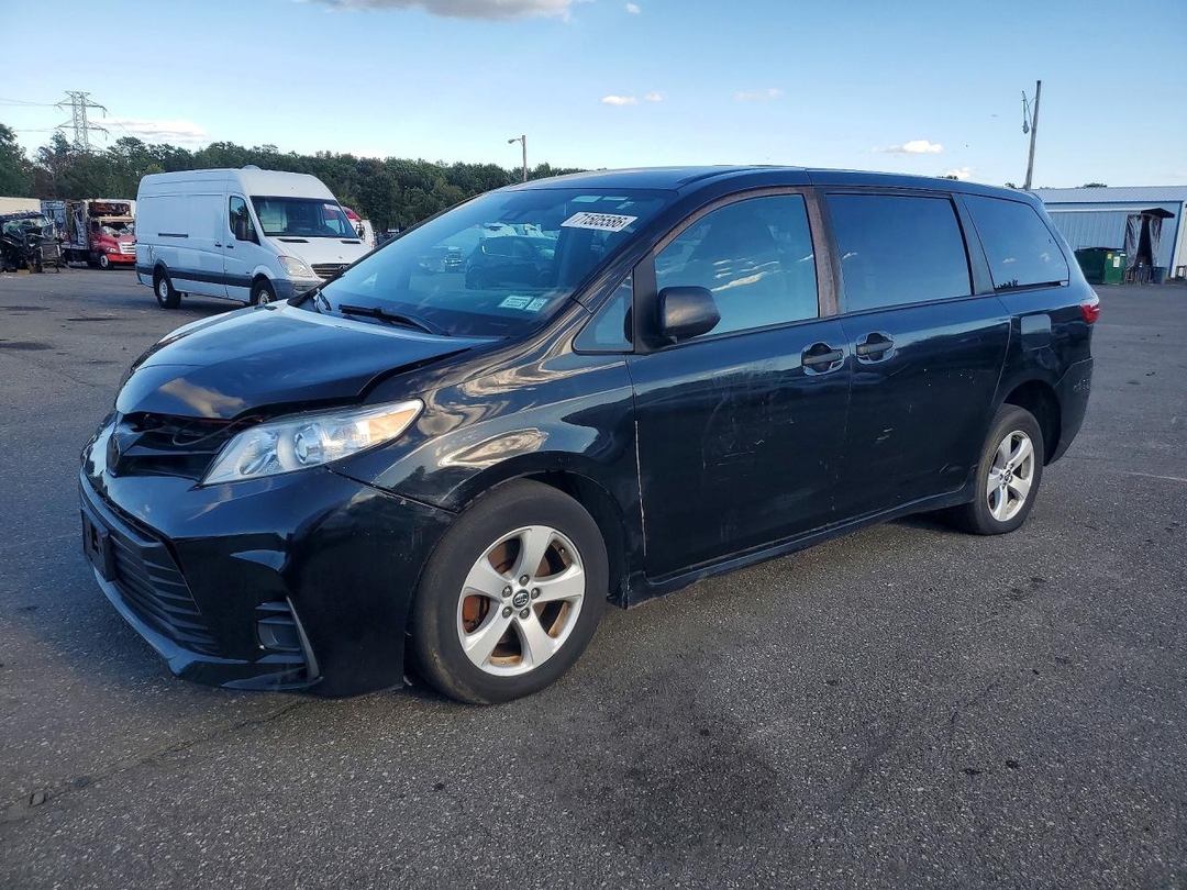 Вид 2020 TOYOTA SIENNA L WHEEL CHAIR VAN, угол 1