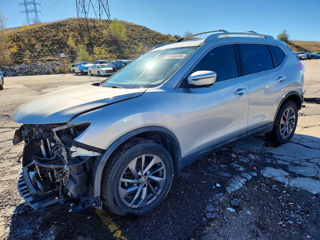 Vedere 2016 NISSAN ROGUE SL, unghi 1