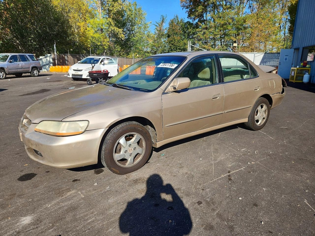 Вид 2000 HONDA ACCORD EX, угол 1
