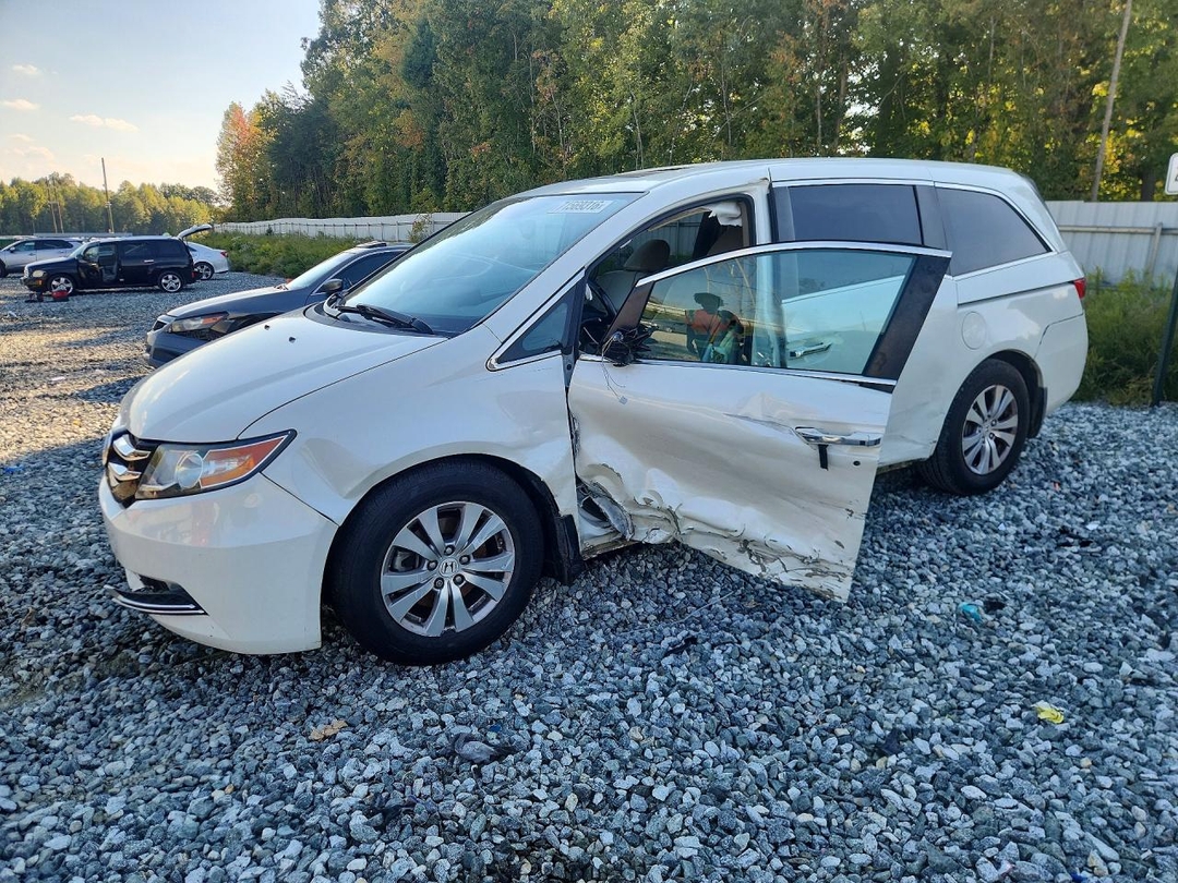 منظر 2016 HONDA ODYSSEY EXL، زاوية 1
