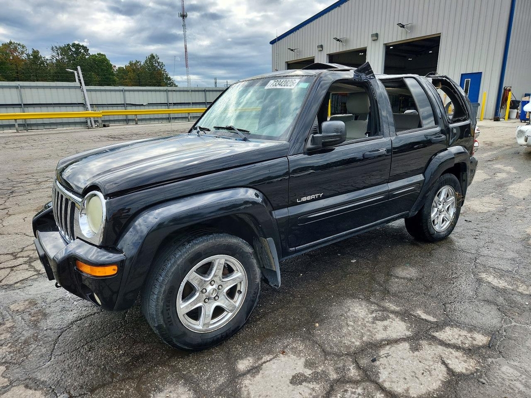 Vue de 2004 JEEP LIBERTY LIMITED, angle 1