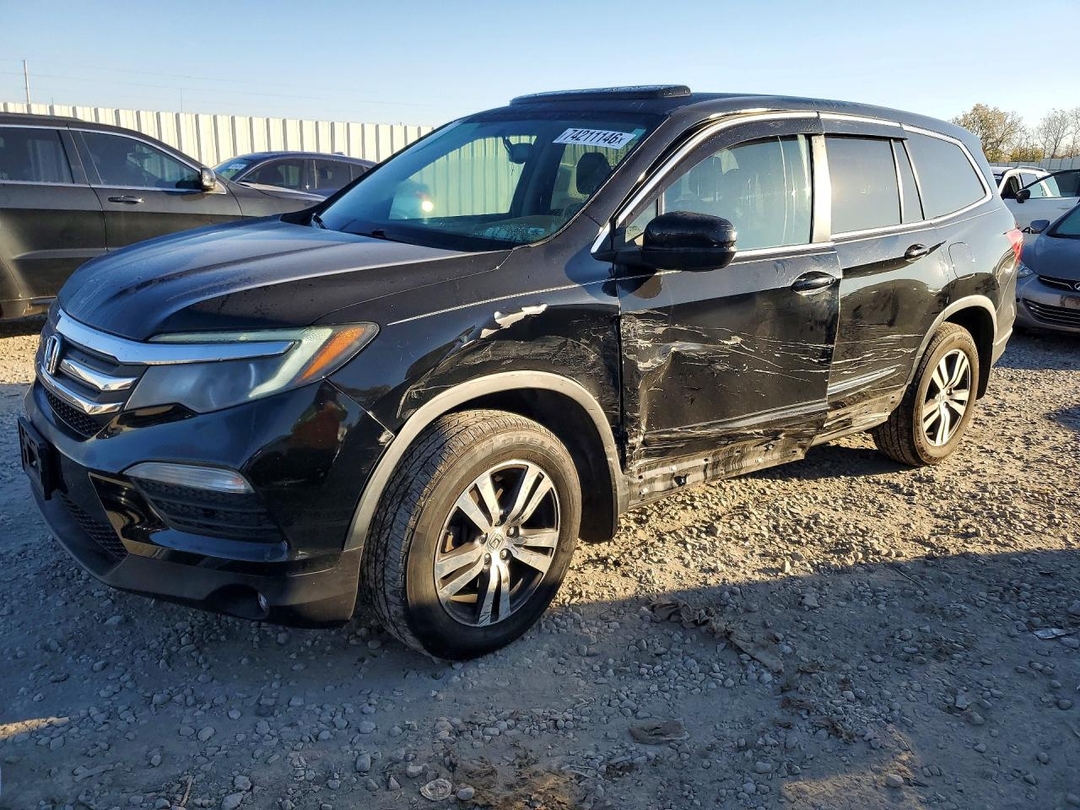 منظر 2017 HONDA PILOT EXL، زاوية 1