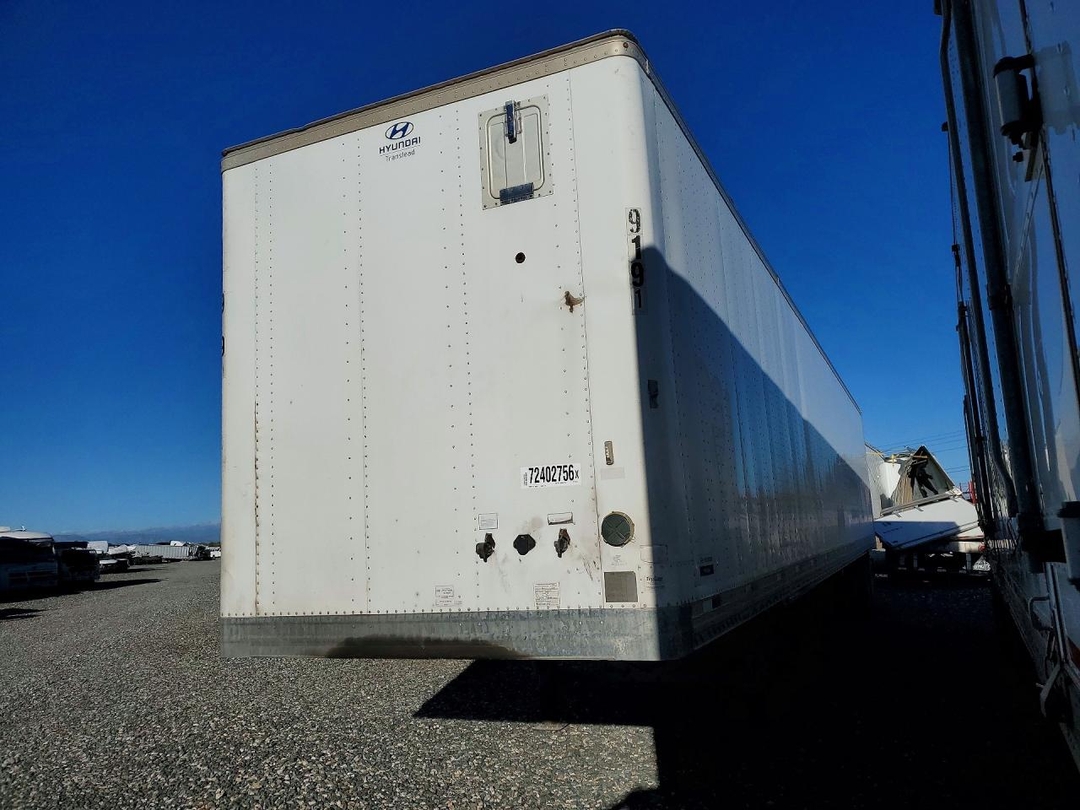 Vista de 2017 HYUNDAI TRANSLEAD VI2530152-AJS DRY VAN TRAILER, ángulo 1