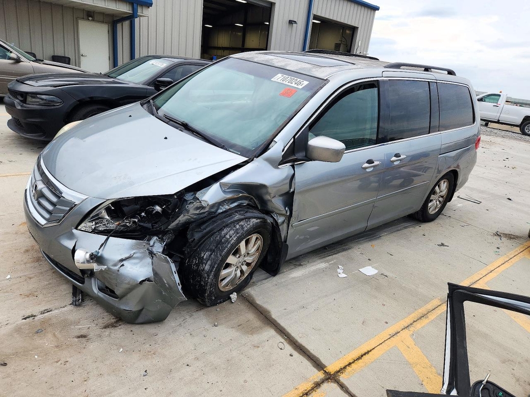 Vue de 2009 HONDA ODYSSEY EXL, angle 1