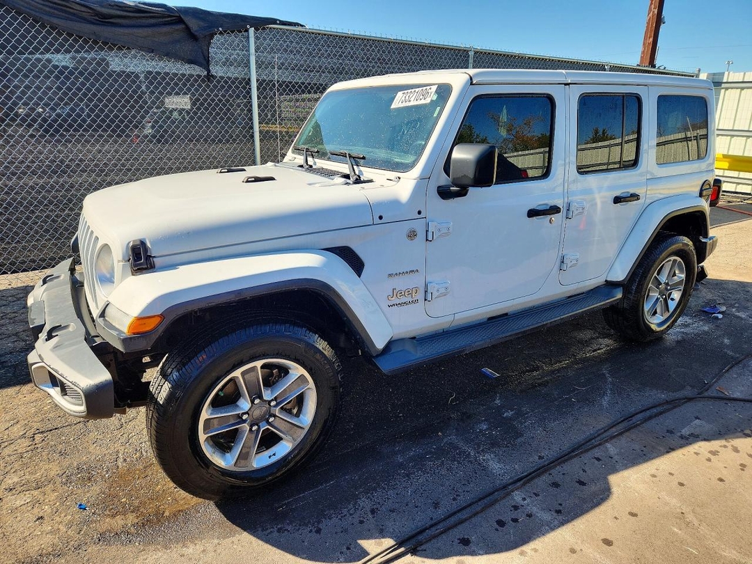 منظر 2019 JEEP WRANGLER UNLIMITED SAHARA، زاوية 1