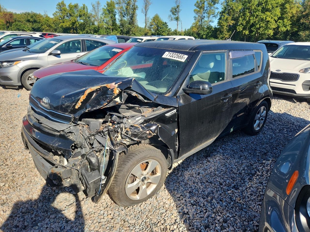 منظر 2018 KIA SOUL BASE، زاوية 1