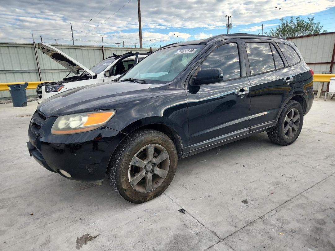 منظر 2007 HYUNDAI SANTA FE SE، زاوية 1