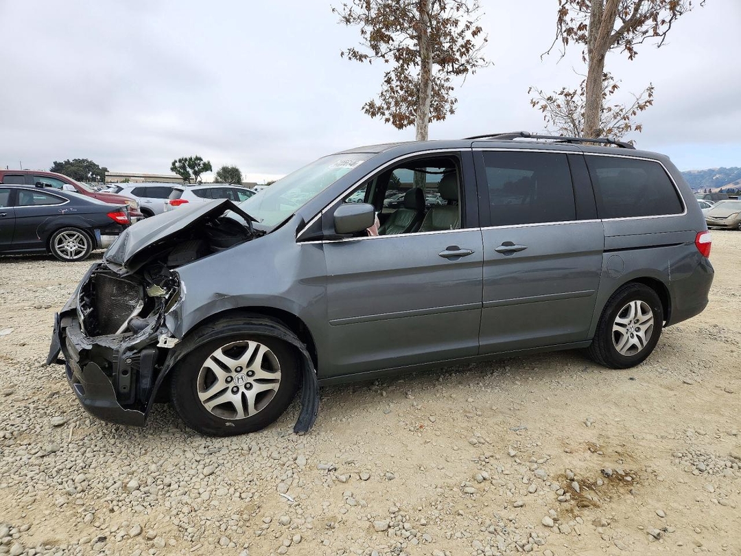 Vue de 2007 HONDA ODYSSEY EXL, angle 1