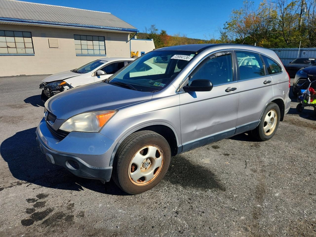 Vista de 2008 HONDA CR-V LX, ángulo 1