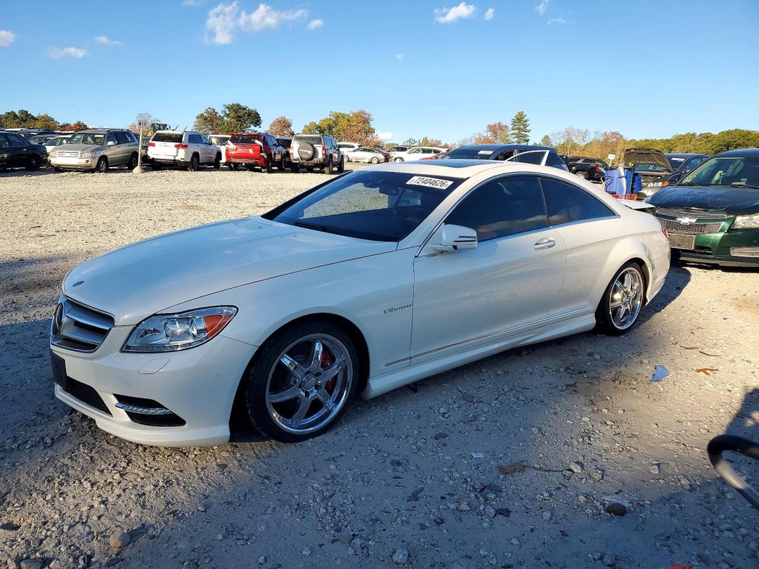 Vue de 2012 MERCEDES-BENZ CL 550 4MATIC, angle 1