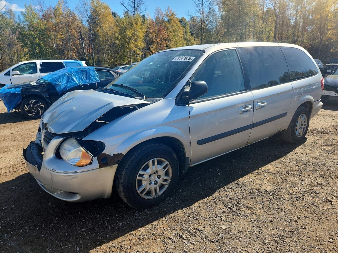 Вид 2007 DODGE GRAND CARAVAN SE, угол 1