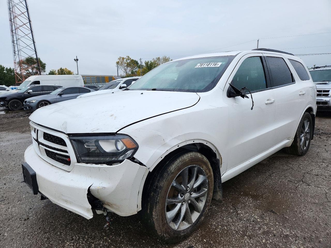 Vue de 2017 DODGE DURANGO GT, angle 1