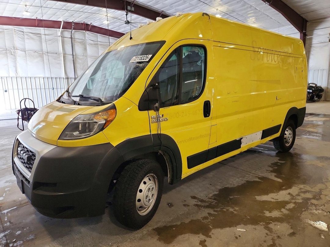 Vue de 2021 RAM PROMASTER 2500 DELIVERY VAN, angle 1