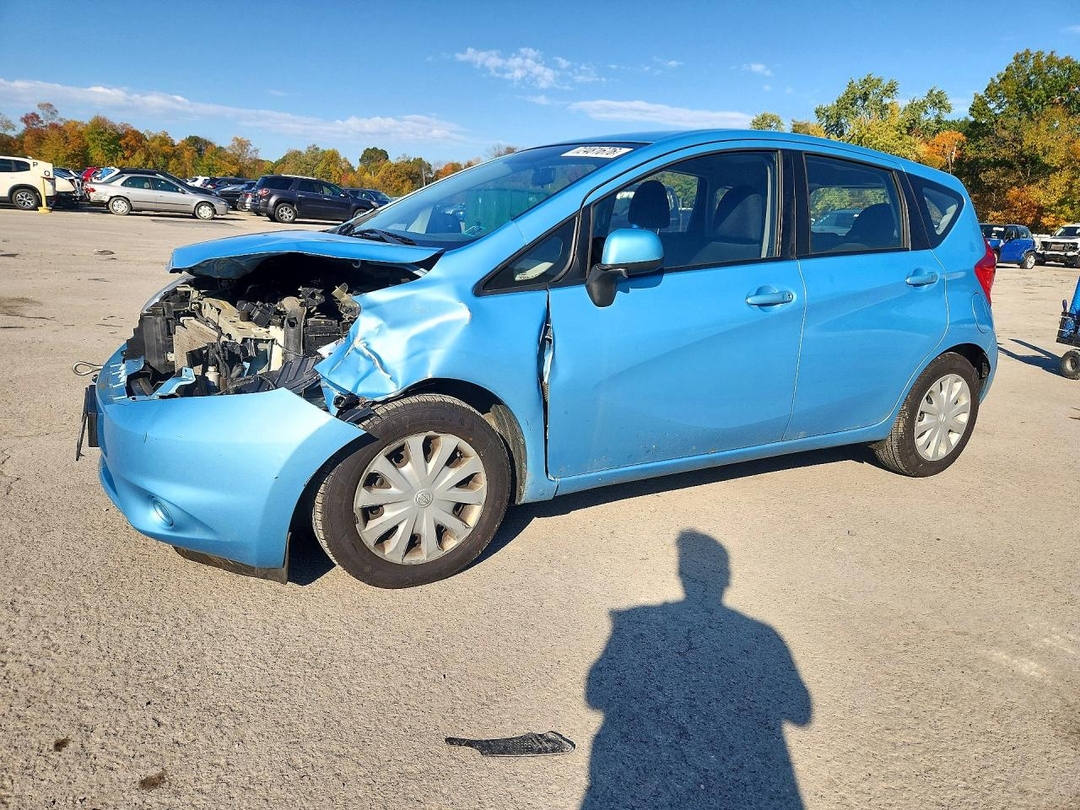Вид 2014 NISSAN VERSA NOTE S PLUS, угол 1