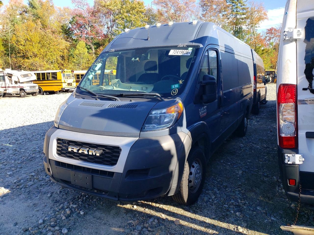 منظر 2020 RAM PROMASTER 3500 - DELIVERY VAN، زاوية 1