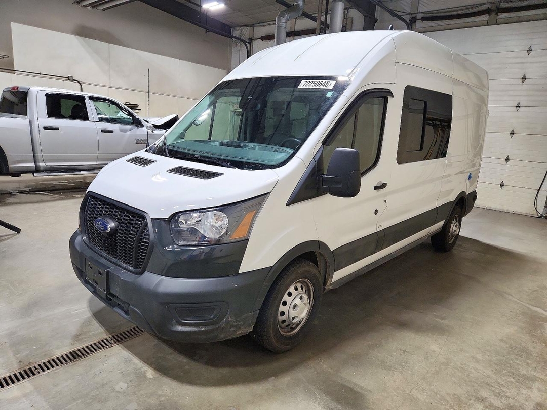 Vue de 2023 FORD TRANSIT 250 DELIVERY VAN, angle 1