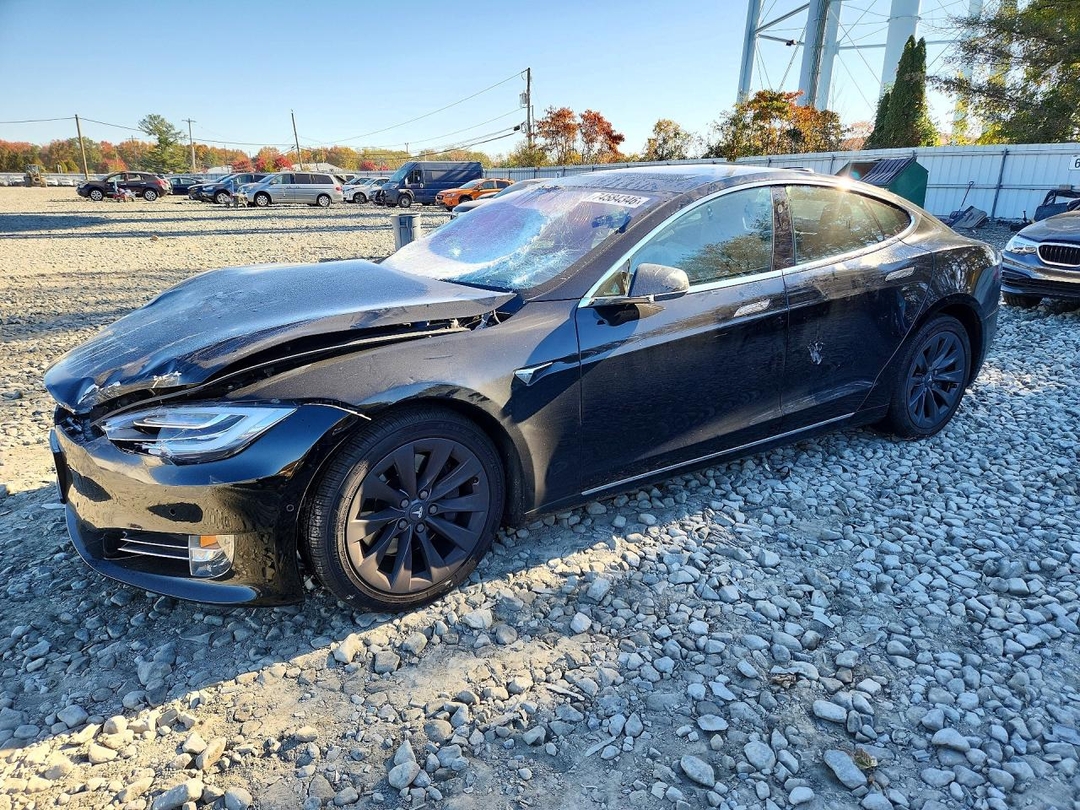 منظر 2018 TESLA MODEL S، زاوية 1