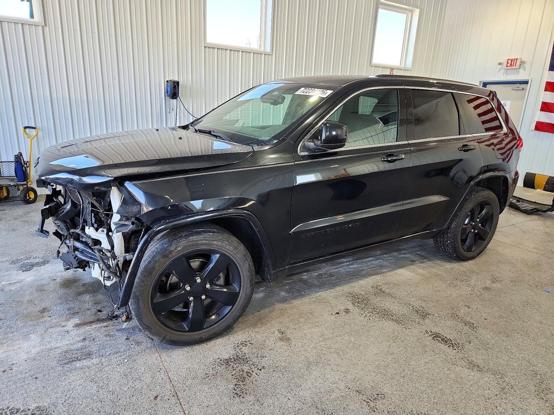 Вид 2015 JEEP GRAND CHEROKEE LAREDO, угол 1