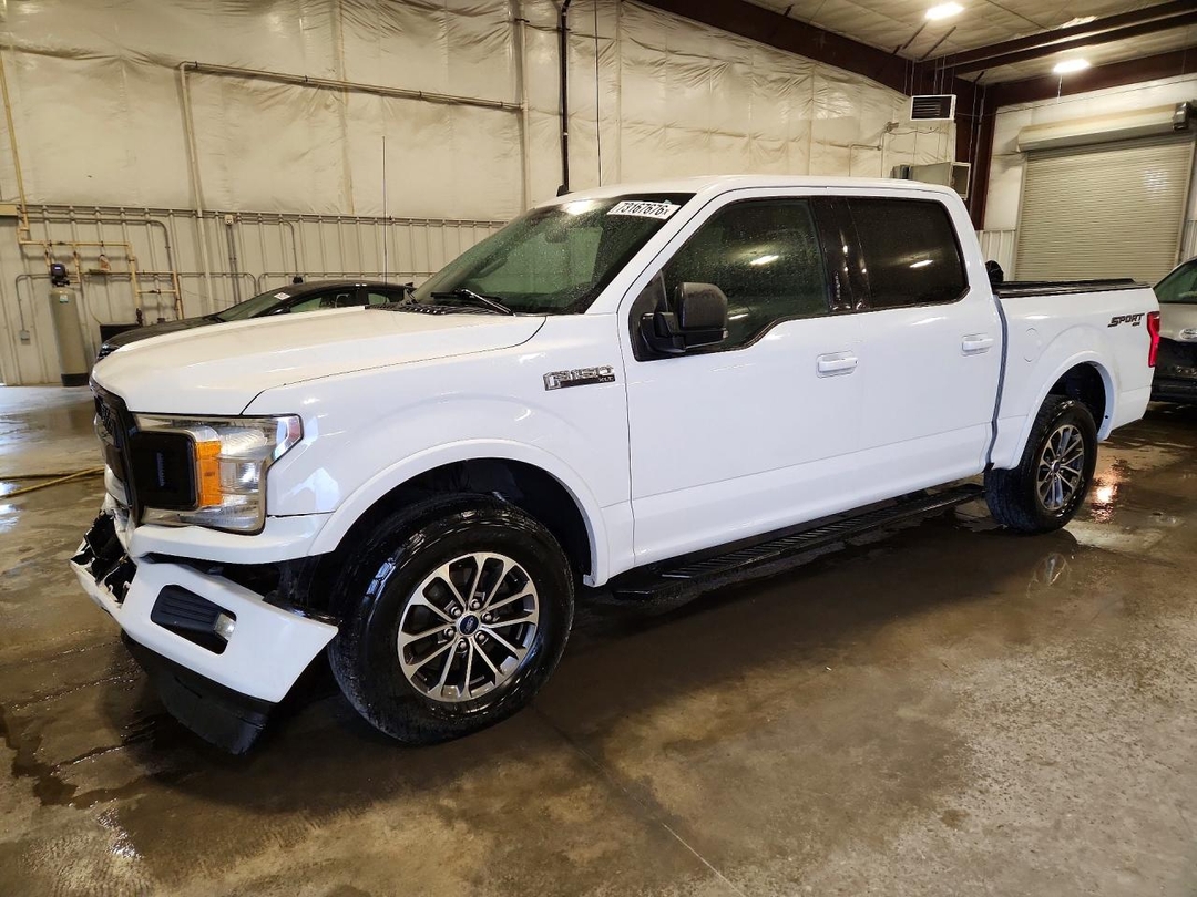 Vista de 2019 FORD F150 SUPERCREW, ángulo 1