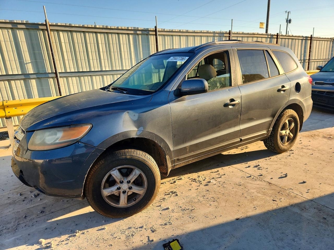 Vue de 2007 HYUNDAI SANTA FE GLS, angle 1