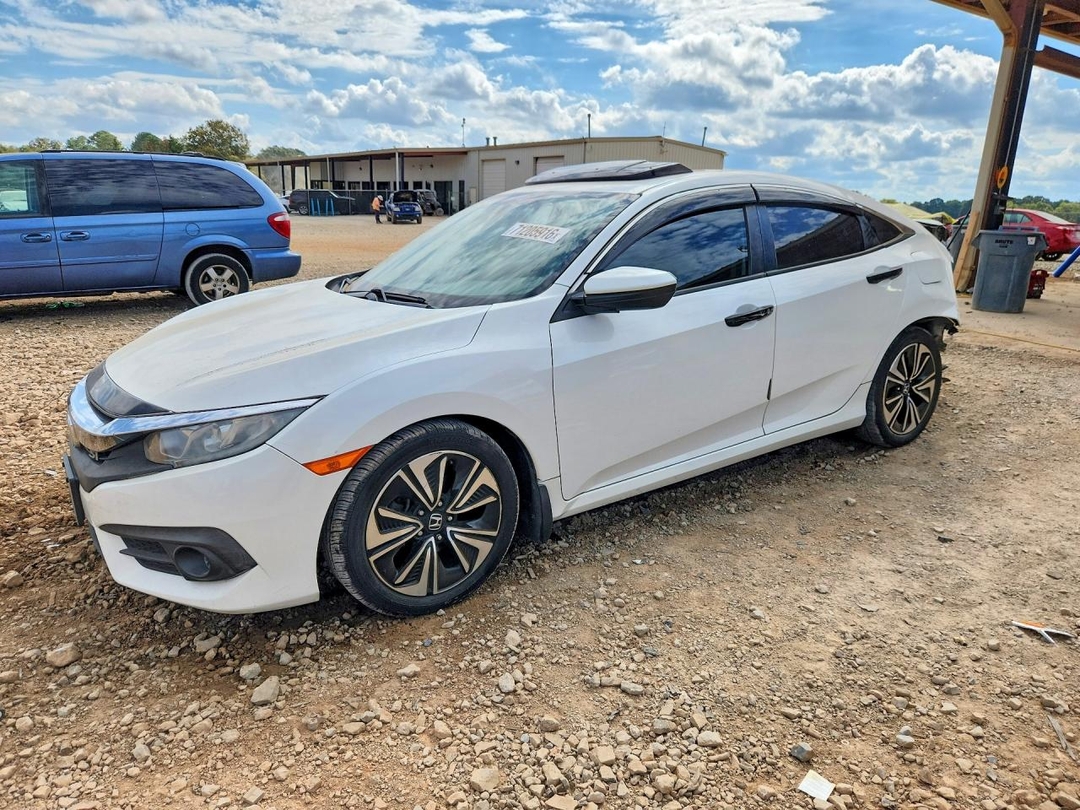 Vista de 2016 HONDA CIVIC EX, ángulo 1