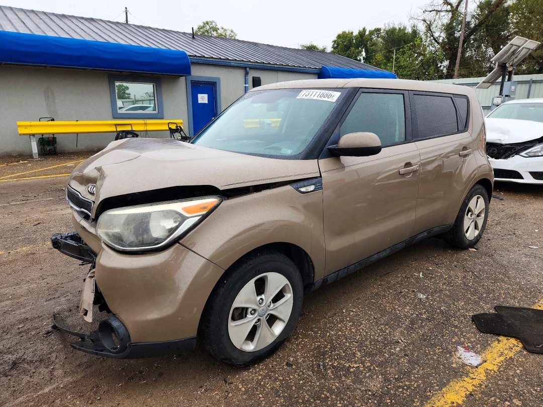منظر 2014 KIA SOUL BASE، زاوية 1