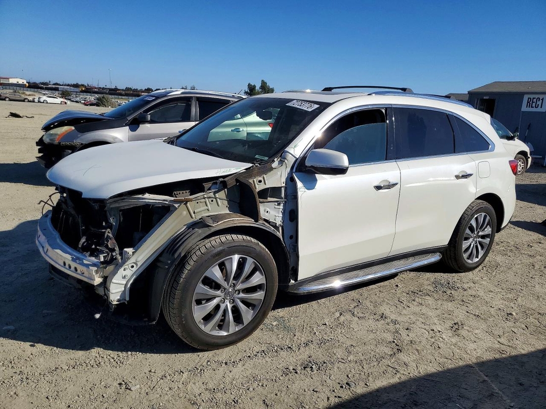 Vista de 2015 ACURA MDX TECHNOLOGY, ángulo 1