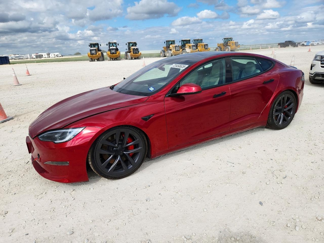 Vue de 2023 TESLA MODEL S, angle 1
