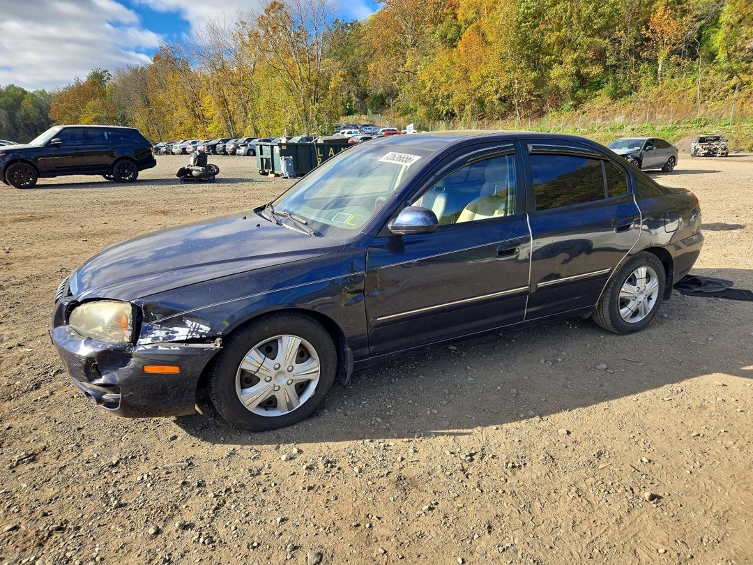 Vue de 2006 HYUNDAI ELANTRA GLS, angle 1
