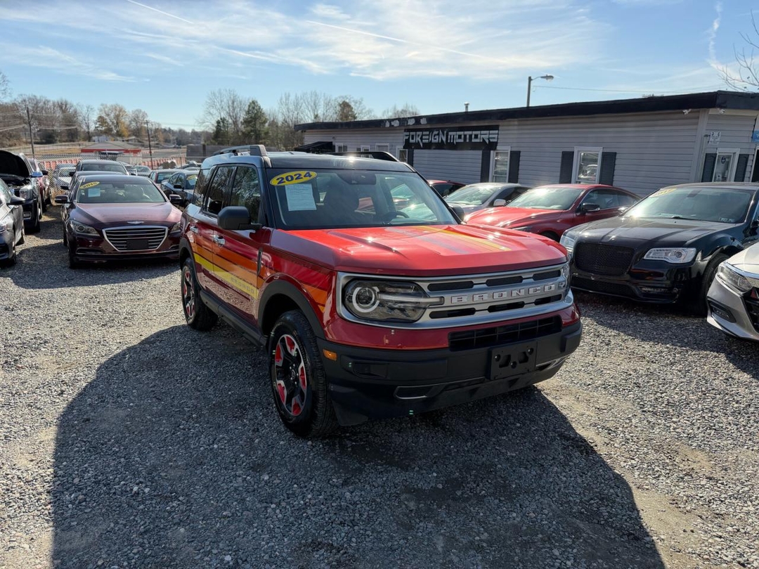 Vue de 2024 FORD BRONCO SPORT FREE WHEELING, angle 1
