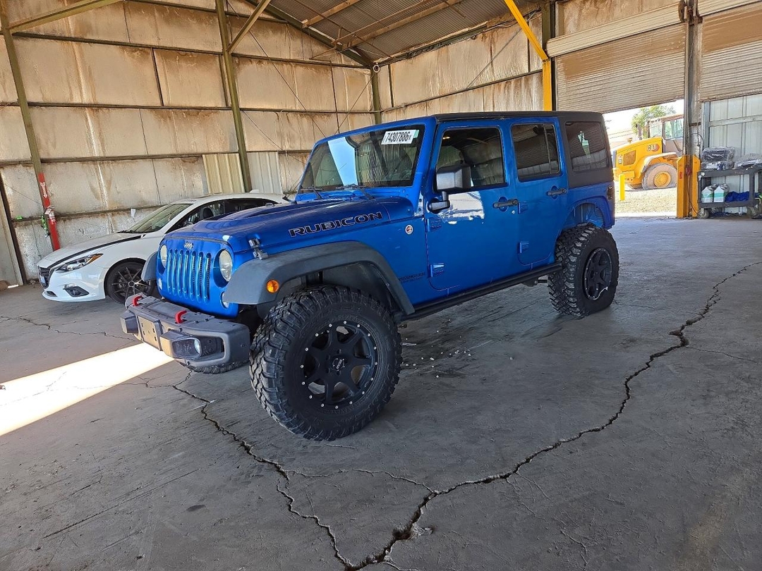 منظر 2015 JEEP WRANGLER UNLIMITED RUBICON، زاوية 1