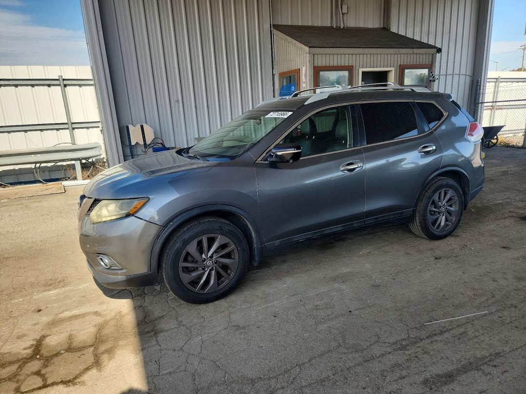 Vedere 2016 NISSAN ROGUE SL, unghi 1