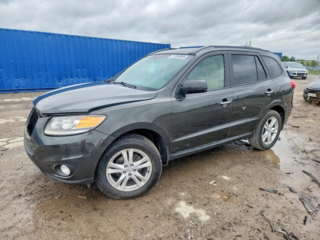 Vista de 2012 HYUNDAI SANTA FE LIMITED, ángulo 1