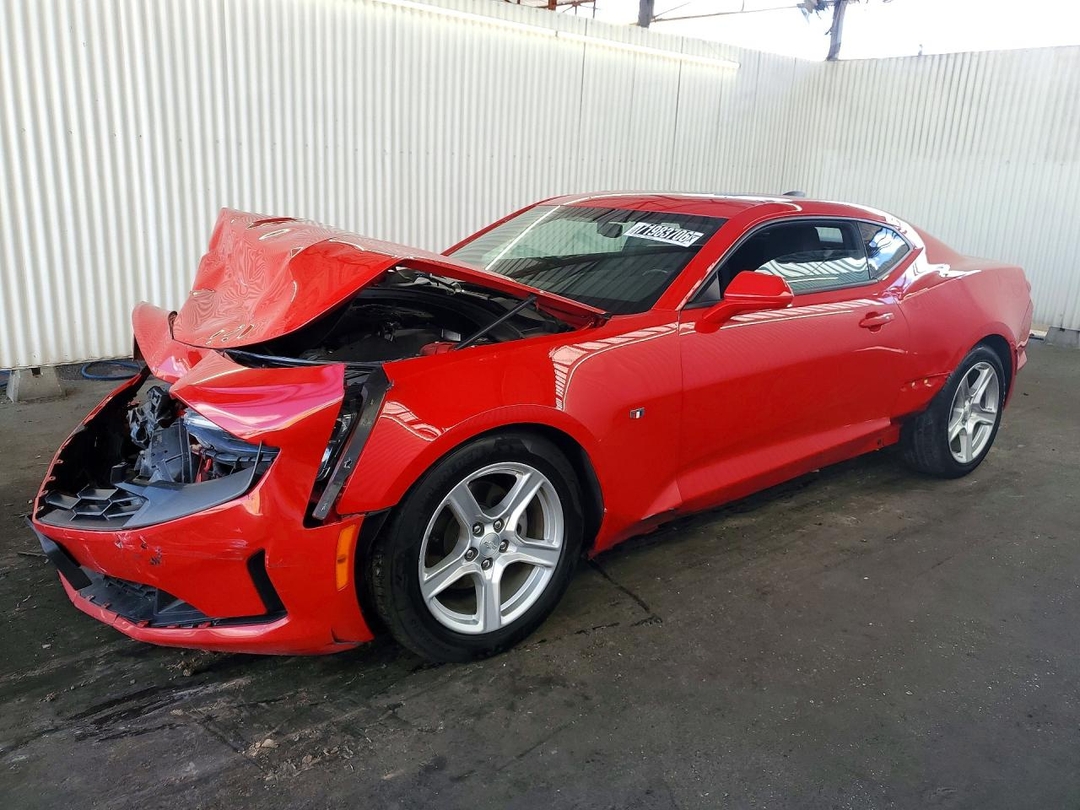 Vista de 2023 CHEVROLET CAMARO LS, ángulo 1