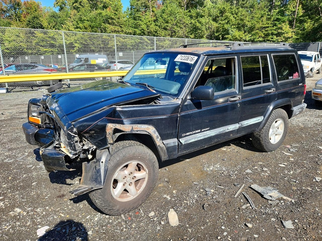 منظر 1999 JEEP CHEROKEE SPORT، زاوية 1
