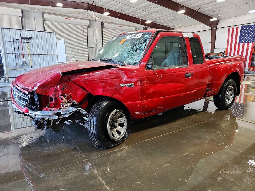 Вид 2001 FORD RANGER SUPER CAB, угол 1
