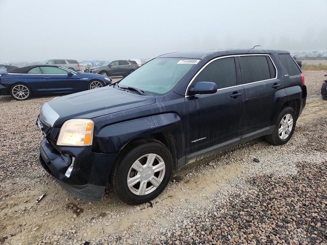 Вид 2015 GMC TERRAIN SLE, угол 1