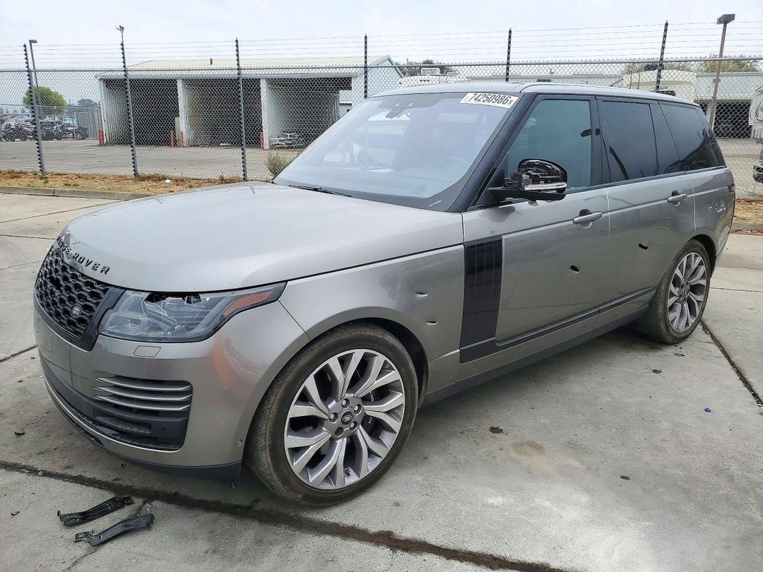 Вид 2019 LAND ROVER RANGE ROVER HSE, угол 1