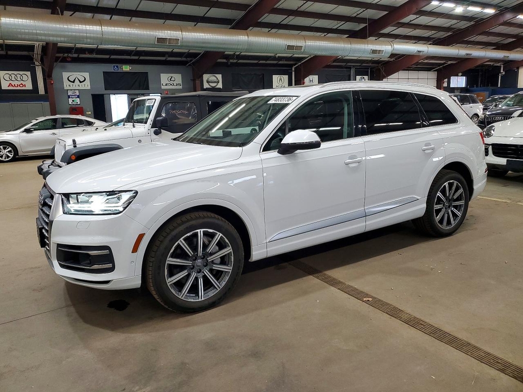Vue de 2019 AUDI Q7 PREMIUM PLUS, angle 1