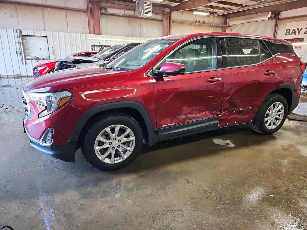 منظر 2019 GMC TERRAIN SLE، زاوية 1