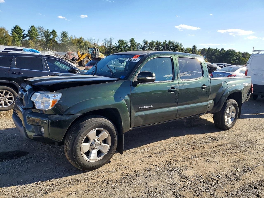 Vue de 2014 TOYOTA TACOMA DOUBLE CAB LONG BED, angle 1
