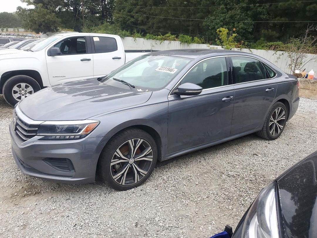 Vue de 2022 VOLKSWAGEN PASSAT SE, angle 1