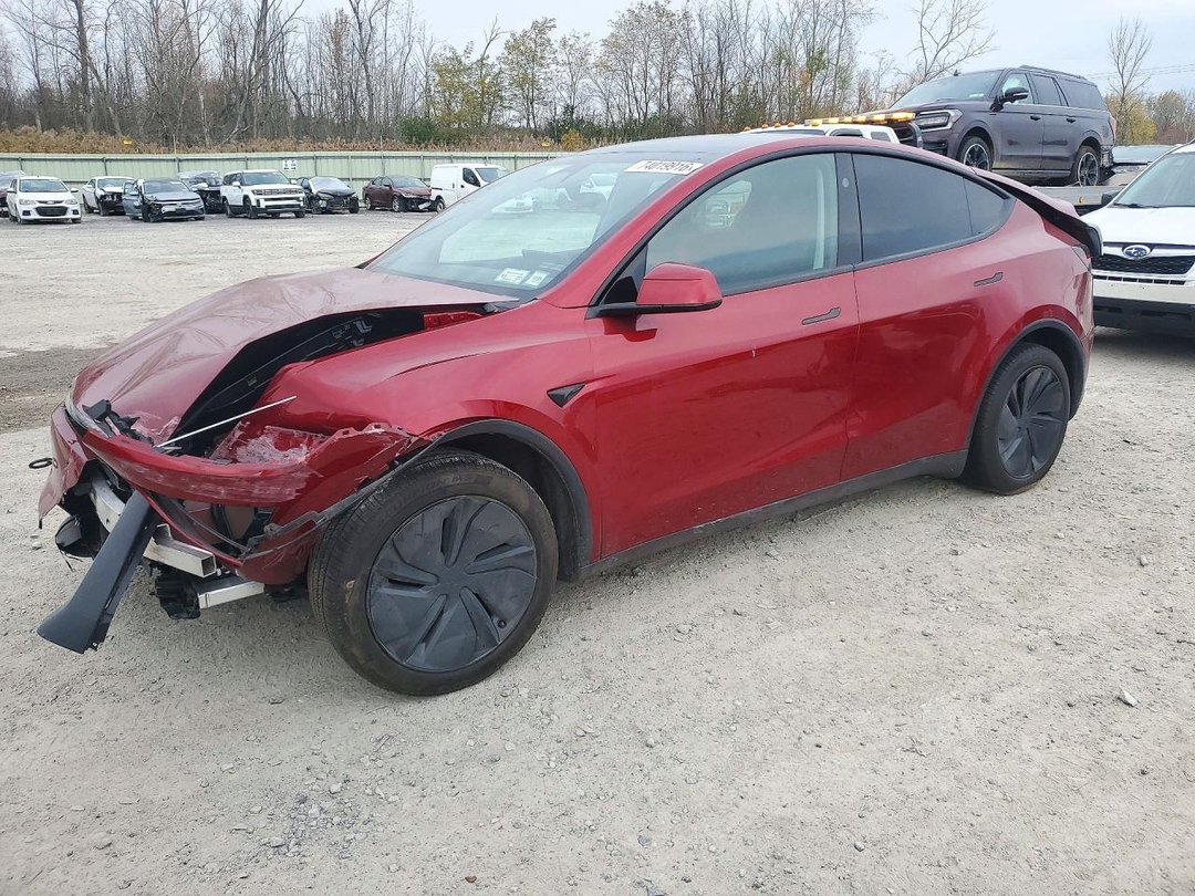 2026 TESLA MODEL Y view, angle 1