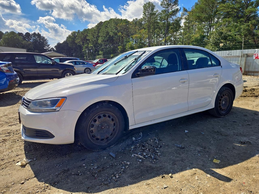 Vue de 2012 VOLKSWAGEN JETTA BASE, angle 1