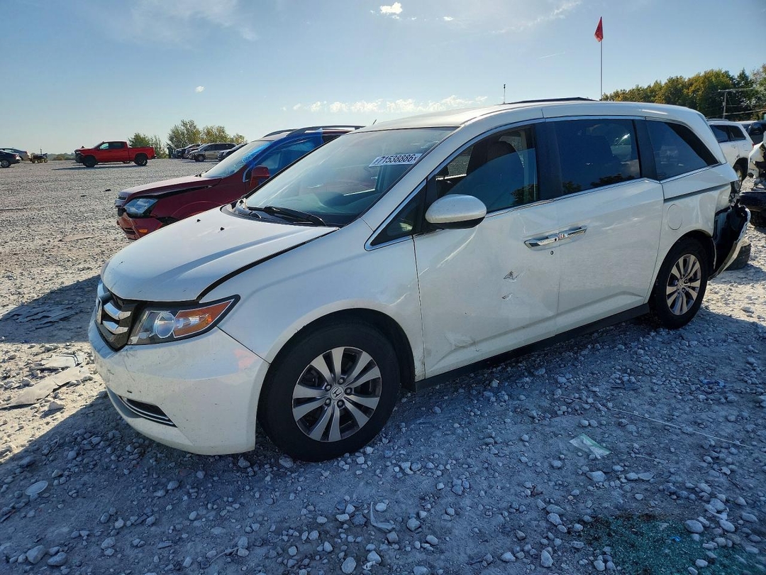 Vedere 2016 HONDA ODYSSEY EXL, unghi 1