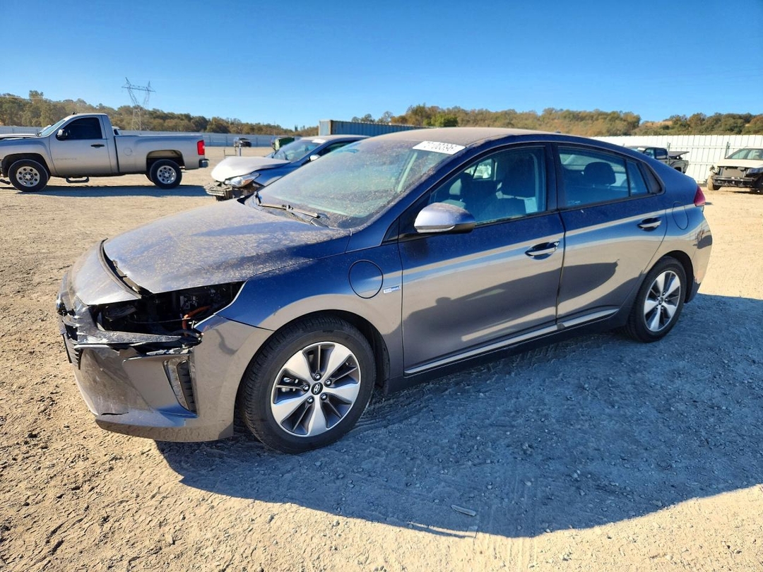 Vue de 2019 HYUNDAI IONIQ PLUG-IN HYBRID BASE, angle 1